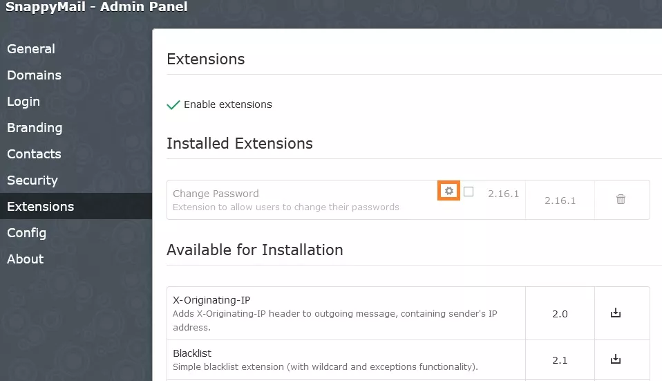 xsnappy change options